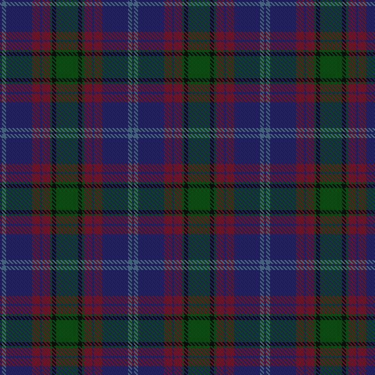 Tartan image: Dunbartonshire. Click on this image to see a more detailed version.