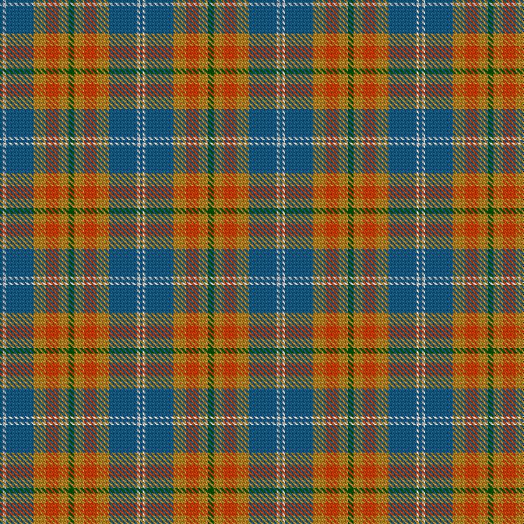 Tartan image: Tombow 140th Anniversary, The. Click on this image to see a more detailed version.