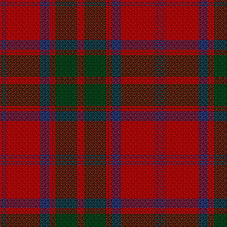 Tartan image: Grant (Vestiarium Scoticum). Click on this image to see a more detailed version.