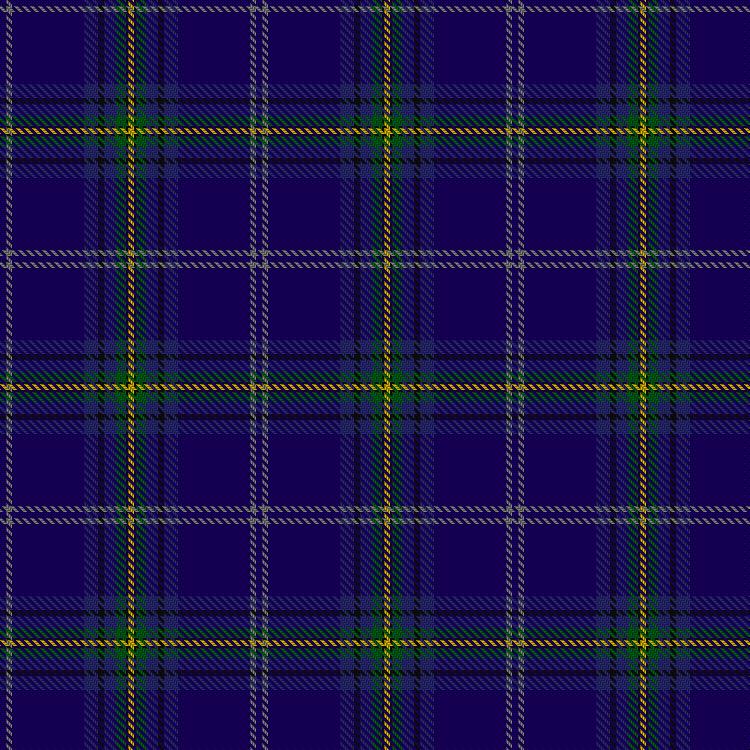 Tartan image: Incorporation of Weavers (Glasgow). Click on this image to see a more detailed version.