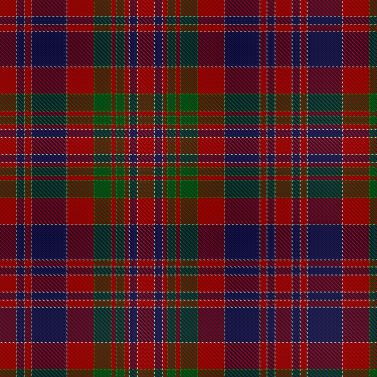 Tartan image: MacDonald of Boisdale. Click on this image to see a more detailed version.