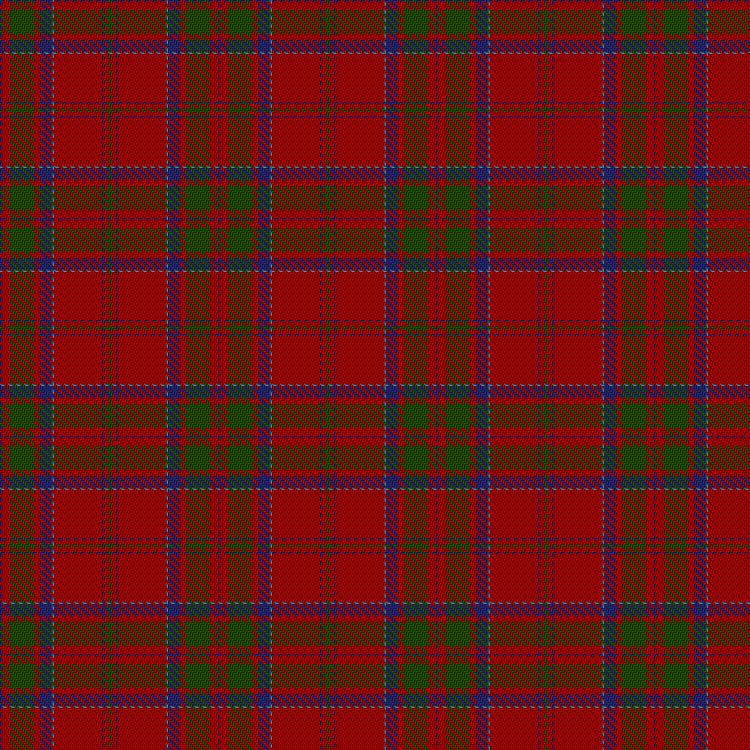 Tartan image: MacDonell of Keppoch. Click on this image to see a more detailed version.