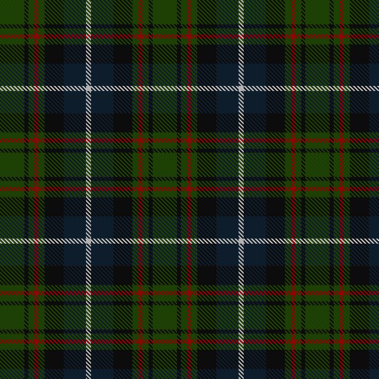 Tartan image: MacRae Hunting #3. Click on this image to see a more detailed version.