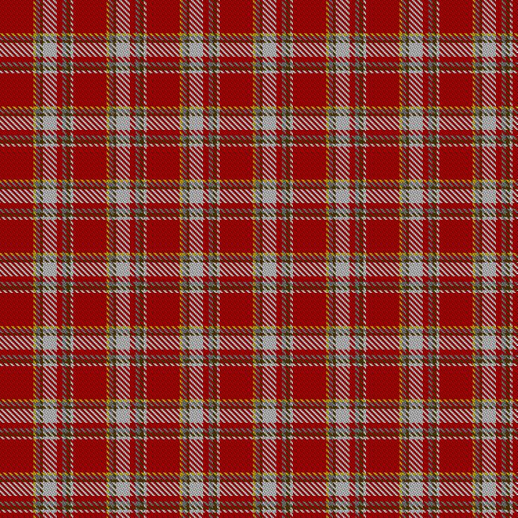 Tartan image: Manx Laxey (Red). Click on this image to see a more detailed version.