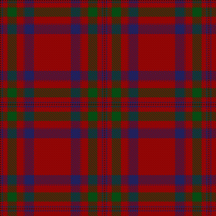 Tartan image: Moffat (1950). Click on this image to see a more detailed version.