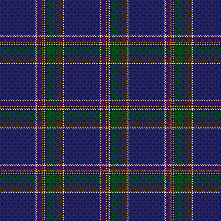 Tartan image: O'Shaughnessy (Estimated threadcount). Click on this image to see a more detailed version.