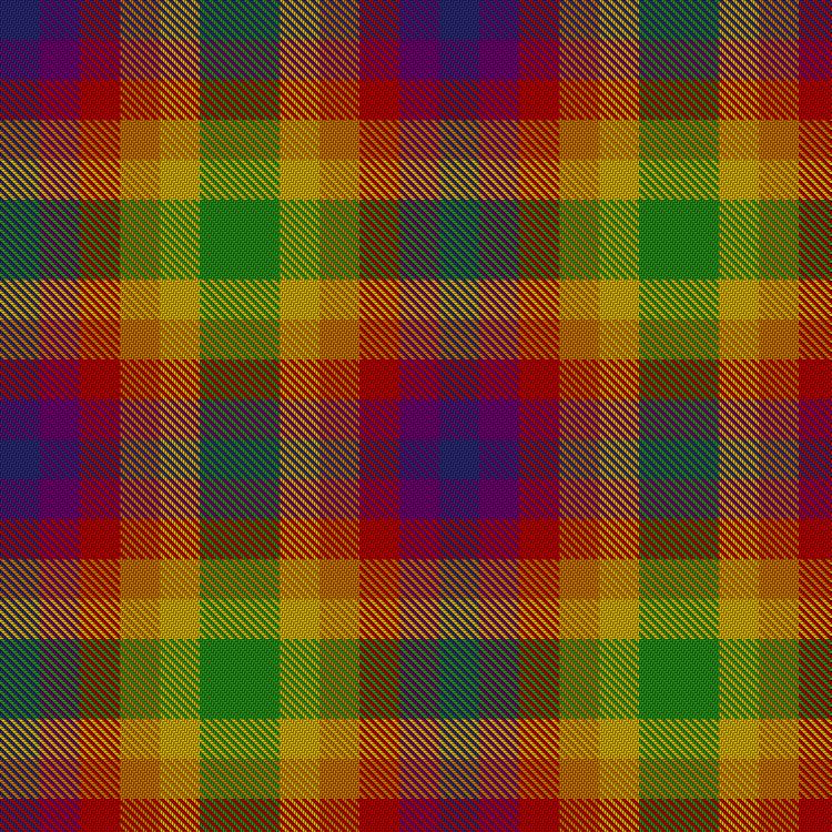 Tartan image: Rainbow (Gay Community). Click on this image to see a more detailed version.