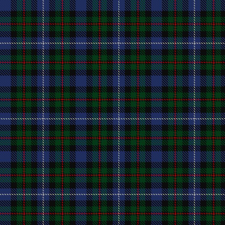 Tartan image: Robertson Hunting #2. Click on this image to see a more detailed version.