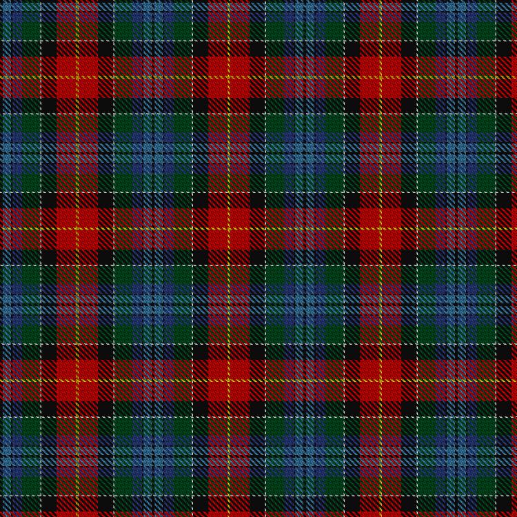 Tartan image: Teall of Teallach. Click on this image to see a more detailed version.