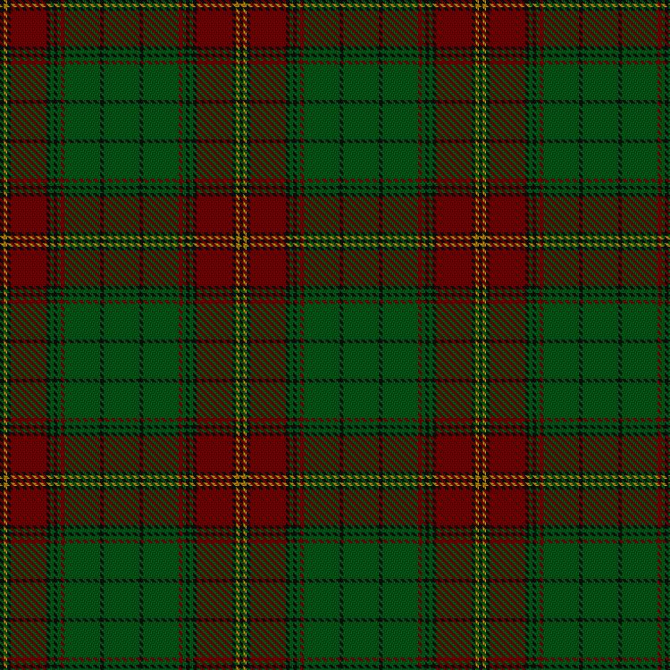 Tartan image: Ulster (Red (Reconstruction)). Click on this image to see a more detailed version.