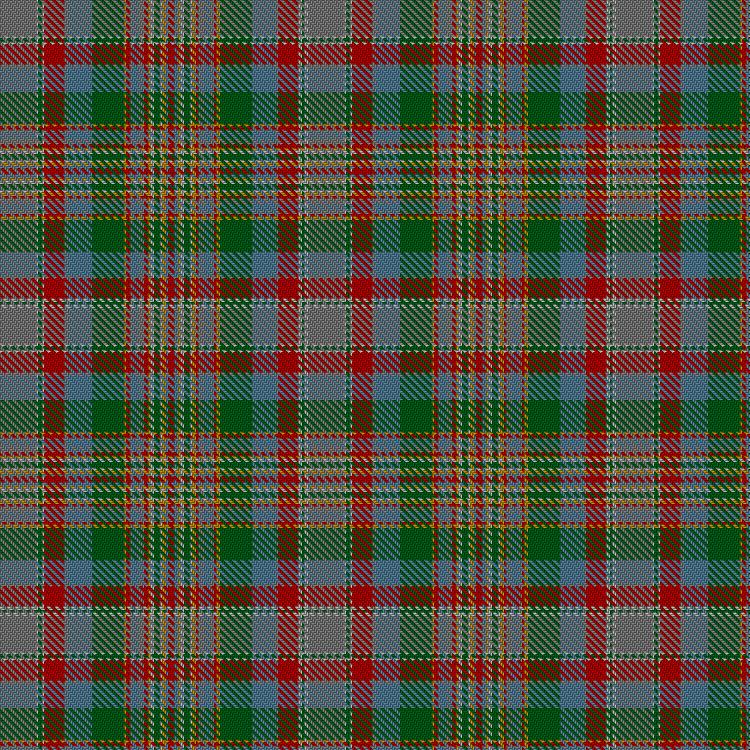 Tartan image: Victoria, County of (Texas, USA). Click on this image to see a more detailed version.