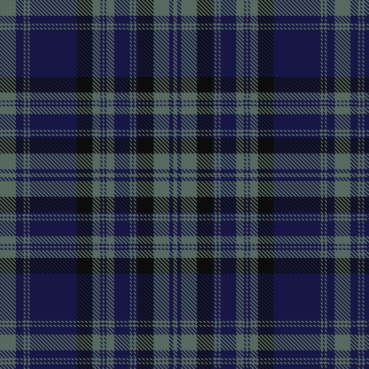 Tartan image: Matheson Hunting (Blue). Click on this image to see a more detailed version.