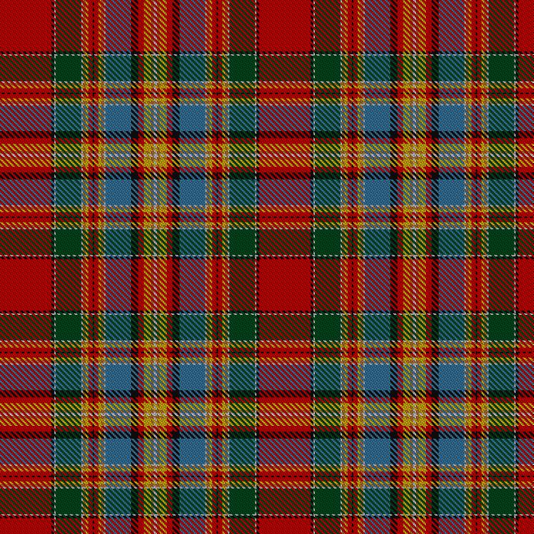 Tartan image: Chattan (brown stripe variation). Click on this image to see a more detailed version.