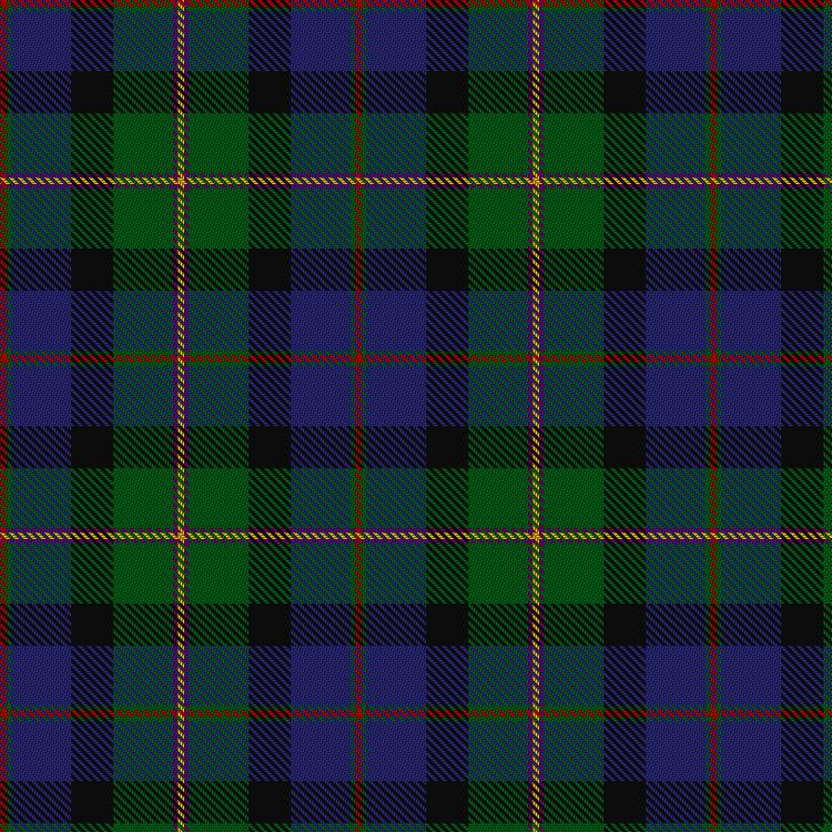 Tartan image: Christian Hunting (Personal). Click on this image to see a more detailed version.
