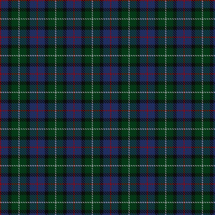 Tartan image: Davidson of Tulloch #2. Click on this image to see a more detailed version.