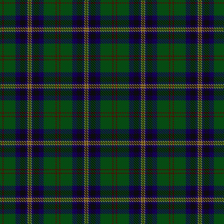 Tartan image: Dodd of Branford. Click on this image to see a more detailed version.
