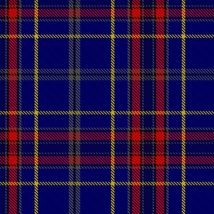 Tartan image: Blue Brough from Orkney